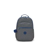 KIPLING Nahrbtnik Seoul Lap temno bež/mornarska/svetlo modra