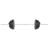 vidaXL Palica z utežmi 60 kg
