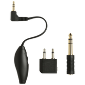 Set adaptera za slušalice Shure - EAADPT-KIT, crni