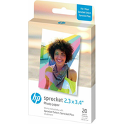 HP Zink Paper Sprocket Select 20 Pack Foto papir