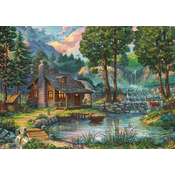 Art puzzle - Puzzle Fairytale House - 1 000 kosov