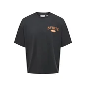 Only & Sons Majica ONSDax  kivi / temno oranžna / živo rdeča / črna