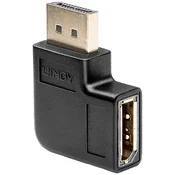 LINDY LINDY 41333 DisplayPort adapter [1x ženski konektor DisplayPort - 1x moški konektor DisplayPort] črna, (20429850)
