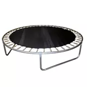 INLEA Skakalna površina za trampolin s skupnim premerom 305 cm za 64 vzmeti – črna