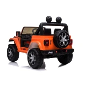 Otroški avto na akumulator Jeep Wrangler Rubicon Oranžna 4x4 lea