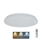 Brilagi - LED prigušiva stropna svetiljka OPAL LED/24W/230V 3000/4000/6500K+ daljinski upravljac