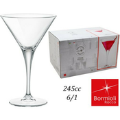 Bormioli Rocco kozarec za martini Ypsilon 245 ml (6 kos)