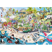 GIBSONS Puzzle Zabavna čreda 1000 kosov