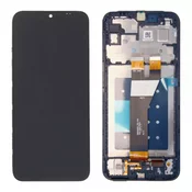 LCD za Samsung A14 5G/ A146P + Touch Screen crni WITH FRAME F-ORG SP