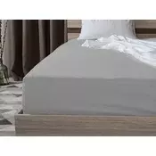 Ljubki dom Rjuha iz džersija EXCLUSIVE svetlo siva 180 x 200 cm