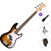 Fender Squier Mini Precision Bass LRL Standard SET 2-Color Sunburst Električna bas kitara