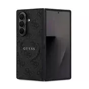 Samsung Z Fold7 GUESS 4G RING CLASSIC LOGO silikonska maska za telefon, otporna na udarce, MagSafe, CRNA GUHMZFD7P4MSEGCK