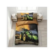 3D posteljina od mikrosatina TRACTOR FORCE šarena Dimenzije posteljine: 70 x 90 cm | 140 x 200 cm