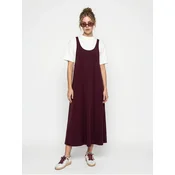 Bianco Lucci Obleka Maxi burgund