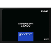 GoodRam SSD disk CX400 256 GB SATA III 2,5”