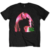 Billie Eilish Neon Shadow Pink Black XL Majica