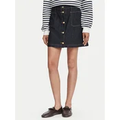 Tommy Hilfiger Jeans krilo WW0WW50008 Mornarsko modra Regular Fit