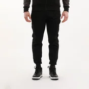 Lotto Muški donji deo trenerke londa rib cuff, Crni