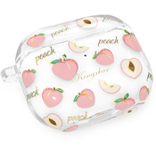 TPU gel maska Apple Airpods 3 Kingxbar Fresh Series - peach