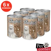 Simba konzerva za macke, divljac, 6x415g – premium obrok i ušteda