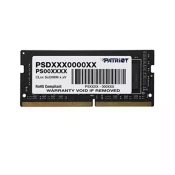 Memorija SODIMM DDR4 32GB 3200MHz Patriot Signature Single Channel PSD432G32002S