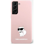 Karl Lagerfeld Samsung Galaxy S23+ hardcase pink Silicone Choupette (KLHCS23MSNCHBCP)