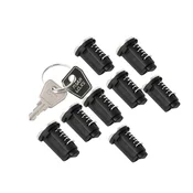 Set ključavnic Atera Strada/Genio 8 identical locks + 2 keys
