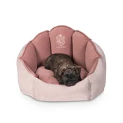 33 Carinio Shell Blush postelja za hišne ljubljenčke M/L