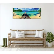Wallity Slika na platnu 30x80cm