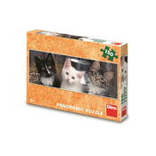 Dino Three Kittens 150 panoramska uganka