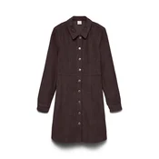 VERO MODA Dolga srajca VMDaisy čokolada