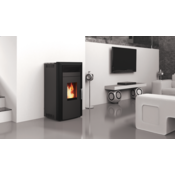 ALFA-PLAM ALFA pec na pelete Commo 15, antracit crna