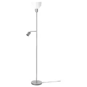 HEKTOGRAM Pod.indirektna lampa/citaca lampa, srebrna/bela