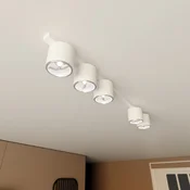 EMIBIG LIGHTING Stropna svetilka Nano, bela, 5-žarnica, kovina - Dnevna soba/jedilnica - Sodobni