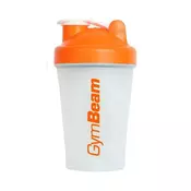 GymBeam Prozorno-oranžen shaker Blend Bottle 400 ml