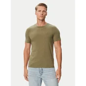 Tommy Jeans Majica Jasper DM0DM20363 Zelena Slim Fit