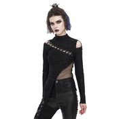 Gothic in punk ženska majica - Knitted Wild Grain - DEVIL FASHION - TT252