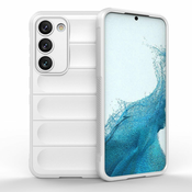 Eleganten Wave ovitek za Samsung S23 Plus, Bel