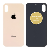 Apple iPhone XS - steklo zadnjega ohišja (zlato)