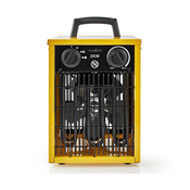 Nedis HTIF10FYW - Ventilator z grelcem 1000-2000W/230V IP24