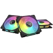 ASUS TUF Gaming TR120 ARGB Reverse ventilatorji, 3x 120mm PWM, črni - 90DA00D0-B09020