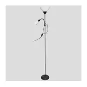 Podna lampa WENDY 1xE27/100W/230V + 1xE14/40W crna