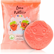 Oriflame Love Nature Kids Playful Strawberry cvrsti sapun za cišcenje za djecju kožu 75 g