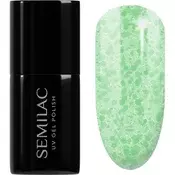 Semilac UV Hybrid Crushed_ICE gel lak za nohte z uporabo UV/LED lučke odtenek 494 Frozen Pistachios 7 ml