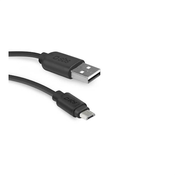 SBS - Micro-USB / USB Kabel (2m), crn