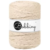 Bobbiny Macrame Cord 5 mm 100 m Warm Beige Vrvica