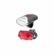 VIT COMP Prednje svetlo LED CRNOSILVER i zadnji treptac CAT SIBE-SAIL