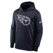 Nike Prime Logo Therma Pullover Hoodie Tennessee Titans Mens Sweatshirt