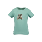 BLUE SEVEN Majica rjava/meta/roza/bela