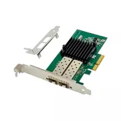 MicroConnect Omrežna kartica PCIe x4 I350-F2 Dual- 1GbE SFP